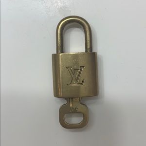 Louis Vuitton lock and key set